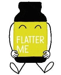 Supplements Flatter Me Sticker by humnutrition