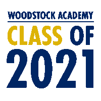 Blue And Gold Wa Sticker by The Woodstock Academy