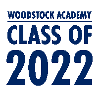 Blue And Gold Wa Sticker by The Woodstock Academy