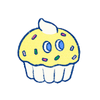 Cupcake Dust Sticker