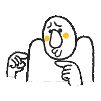 Illustration Oops Sticker by lianbiglian