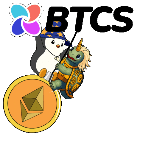 To The Moon Crypto Sticker by Pudgy Penguins