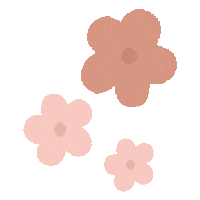 Pink Flowers Sticker by Dulce Compañía