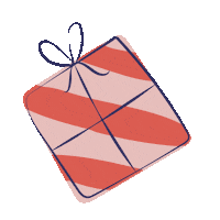 Christmas Present Sticker by John Greed Jewellery