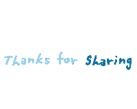 Thanks For Sharing Sticker