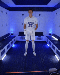 Mens Soccer GIF by DePaul Blue Demons