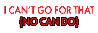 I Cant Go For That Rock N Roll Sticker by January Jane