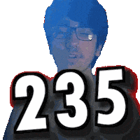 Number Sticker