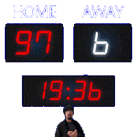 6 Away Sticker