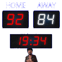 84 Away Sticker