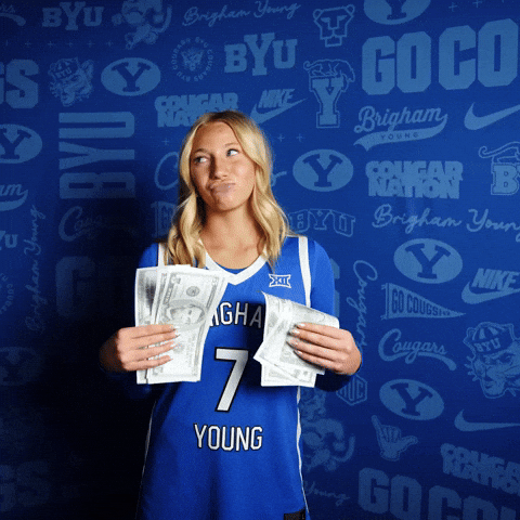 Basketball Hamlin GIF by BYU Cougars