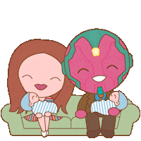 Wanda Maximoff Love Sticker by Disney+