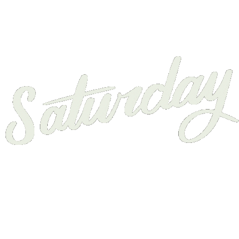 Weekend Saturday Sticker by Natasha Reddy Studio