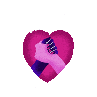 Helping Out Stronger Together Sticker by All Better