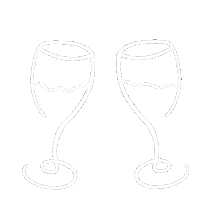 Red Wine Heart Sticker