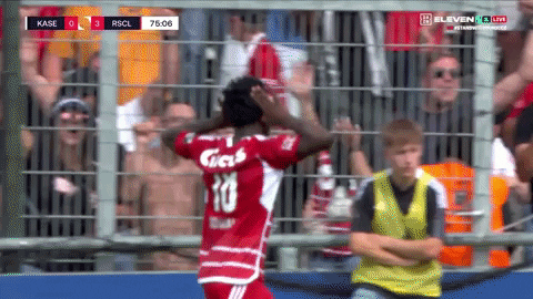 Celebration Goal GIF by Standard de Liège