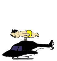 Illustration Man Sticker