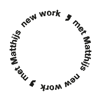 Metmatthijs Sticker by Matthijs Hooghiemstra