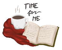 Relax Read Sticker