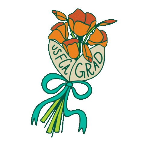 Usf Grad Sticker by University of San Francisco