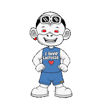 Lacrosse Celebration Sticker by Zhot Shop