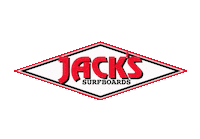 Jacks Surfshop Sticker by Jack's Surfboards