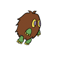 doodle_dayzz anime walking yugioh tcg Sticker