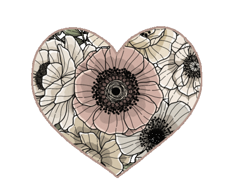 In Love Art Sticker