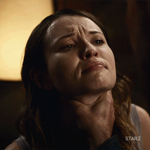 angry emily browning GIF by American Gods