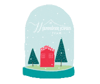 Christmas Snowball Sticker by Jennifer Jones Team