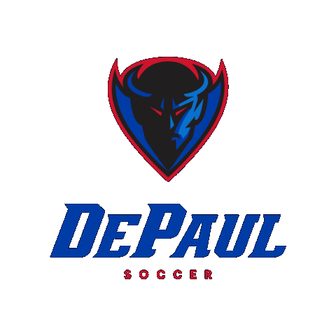 Depaul University Soccer Sticker by DePaul Blue Demons