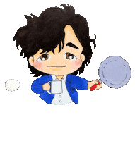 コンユ 공유 Gongyou 料理 Cooking たまご Egg Sticker
