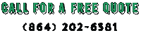 Call For A Free Quote 864 202 6581 Sticker by Greenville Moving Co