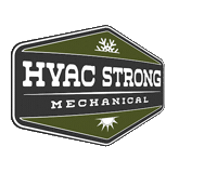 HVACStrong logo strong hvac hvacstrong Sticker