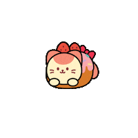 anirollz happy cat excited kitty Sticker