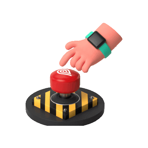 Wehelp giphygifmaker seguridad wehelp app digital Sticker