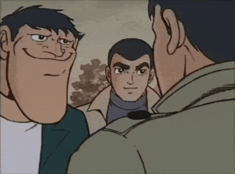 fuzorg47 anime hand on shoulder akakichi no eleven akakichi GIF