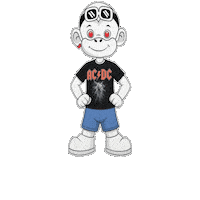 Rock N Roll Sticker by Zhot