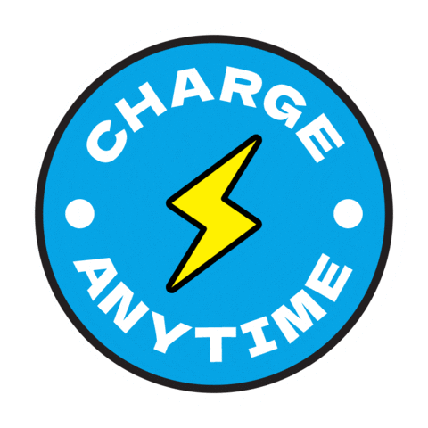 Charge Anytime Sticker by STARWISE