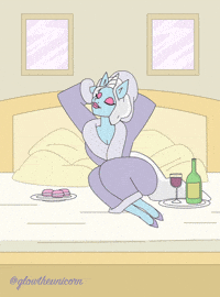 Luxury Hotel GIF by Glow The Unicorn