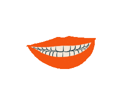 Animation Smile Sticker by Elise Miguel