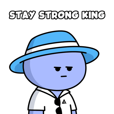 Never Give Up Good Luck Sticker by Kudai