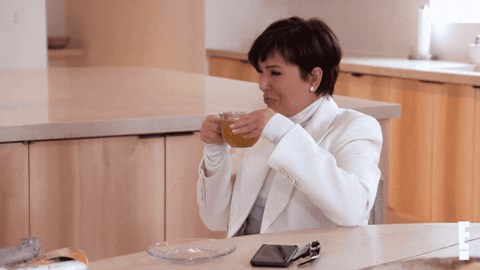 Keeping Up With The Kardashians Reaction GIF by E!