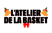 Christmas Logo Sticker by latelierdelabasket