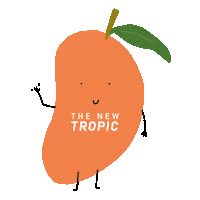thenewtropic miami mango mangoes thenewtropic Sticker
