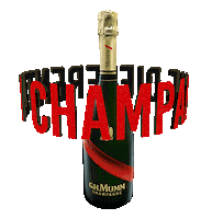 ghmummus champagne bottle transparency different Sticker