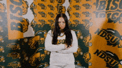 Womens Basketball Bison GIF by NDSU Athletics