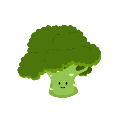 Happy Vegetables Sticker