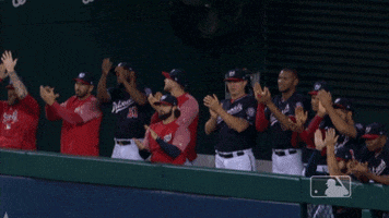 nationals applaud GIF by MLB