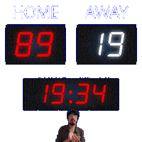 19 Away Sticker